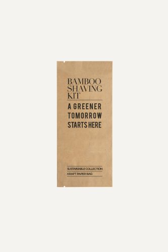 Bamboo shaving set Kraftpaper