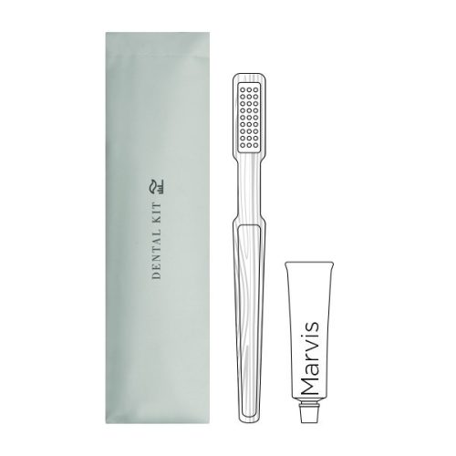 Bamboo toothbrush set Stonepaper